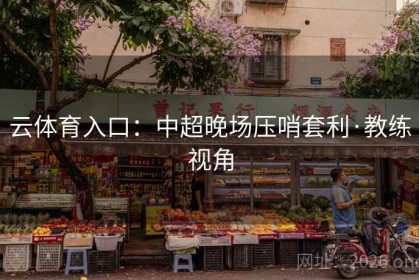 云体育入口：中超晚场压哨套利·教练视角