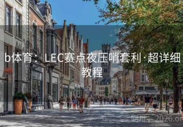 b体育：LEC赛点夜压哨套利·超详细教程